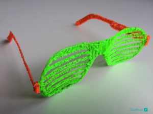 3Dooder 2.0 3D-Stift-Vorlage Sonnenbrille
