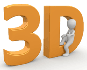 3D Buchstaben